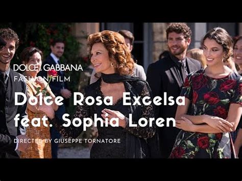 dolce gabbana sofia loren|Dolce Rosa Excelsa (Fashion Film) for Dolce & Gabbana feat..